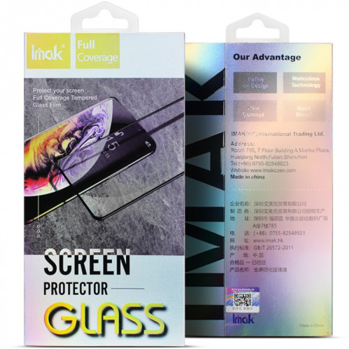 Film en verre trempé plein écran imak 9H série Pro + pour Motorola Moto G71s 5G SI340921-07