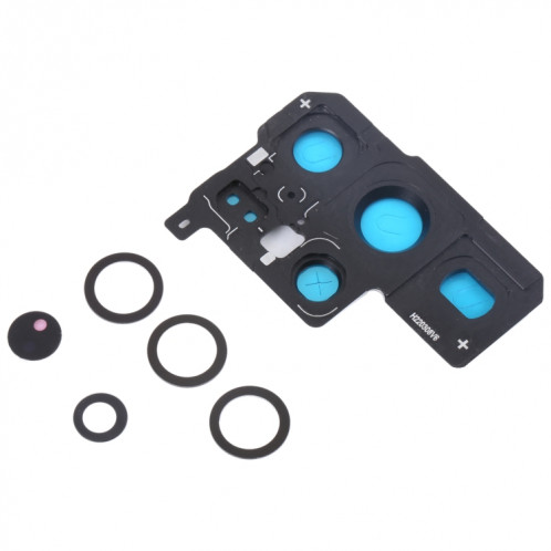Pour Samsung Galaxy S22 Ultra 5G SM-S908B 10 pièces couvercle d'objectif d'appareil photo SH35091671-04