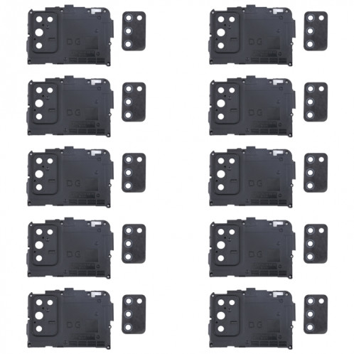 Pour Samsung Galaxy A03S SM-A037F 10pcs couvercle d'objectif d'appareil photo SH35161159-04