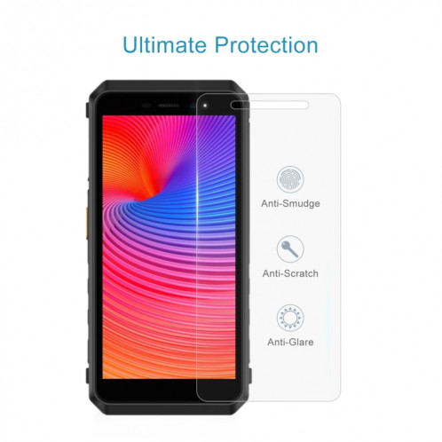 Pour Ulefone Power Armor X11 Pro 10 PCS 0.26mm 9H 2.5D Film de verre trempé SH4503117-06