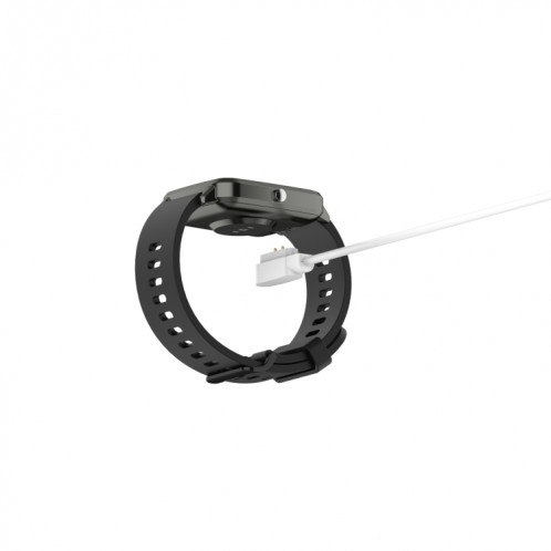 Pour Realme Watch 3 Câble de charge USB pour chargeur de berceau magnétique, longueur: 1 m (blanc) SH701A856-06