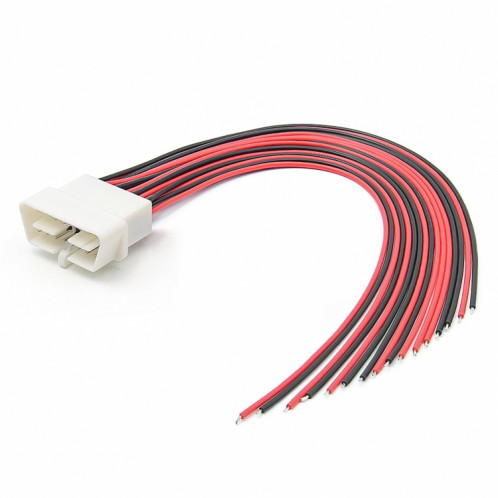30cm 16Pin Câble d'extension de borne fixe Fiche mâle SH0803646-04
