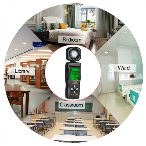 Luxmètre numérique portatif SmartSensor AS803 SH67221253-09