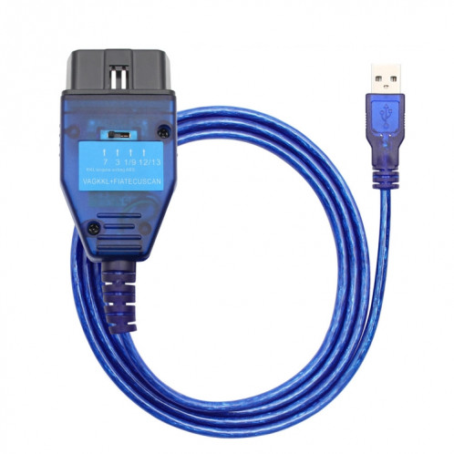 Câble USB KKL FT232RQ ABS moteur boîte de vitesses EPS voiture Auto Scanner outil d'analyse pour Fiat Ecuscan SH6823445-05