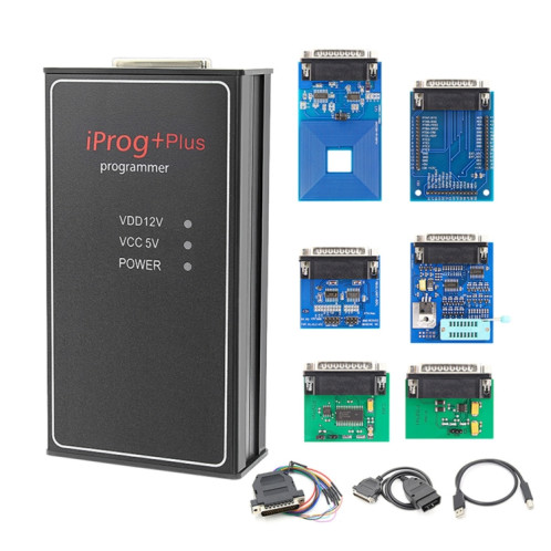 IPROG + Plus 777 programmeur de voiture prend en charge IMMO + Correction du kilométrage + outil de réinitialisation des airbags SH68291460-04