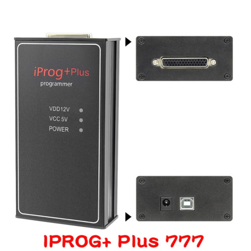 IPROG + Plus 777 programmeur de voiture prend en charge IMMO + Correction du kilométrage + outil de réinitialisation des airbags SH68291460-04