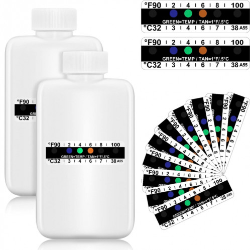 H01233 Lot de 12 bouteilles de détection d'urine portables SH6851167-06