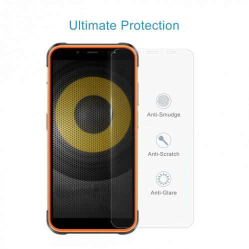 Pour Ulefone Power Armor 16 Pro 10 PCS 0.26mm 9H 2.5D Film de verre trempé SH5801960-06