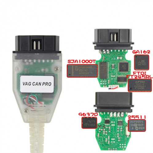 Pour les outils de câble de diagnostic Volkswagen / Audi VCP CAN PRO avec dongle SH6911719-05