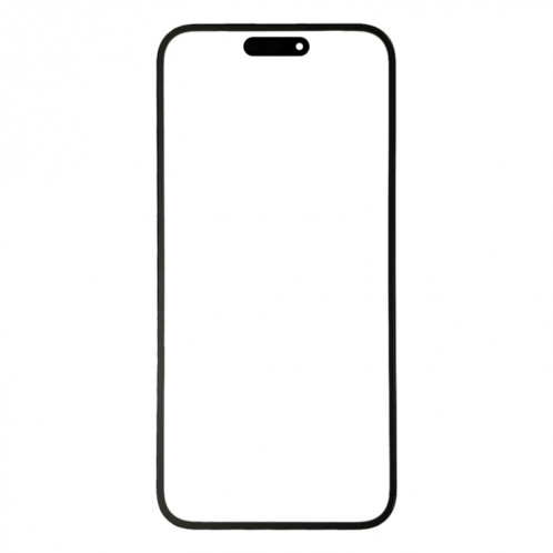 Pour iPhone 14 Pro Max Lentille en verre extérieure de l'écran avant avec adhésif optiquement transparent OCA SH1704780-06