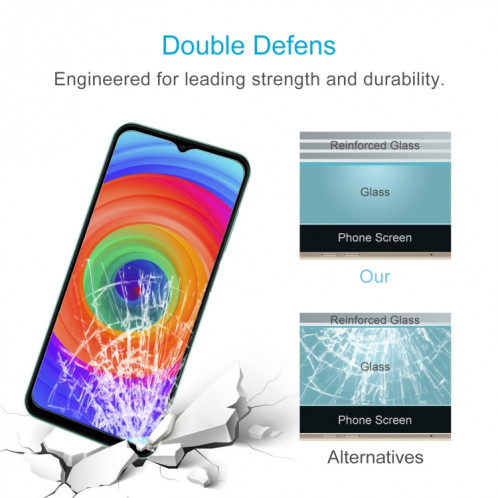 Pour Ulefone Note 14 50pcs 0.26mm 9H 2.5D Film de verre trempé SH9503734-06