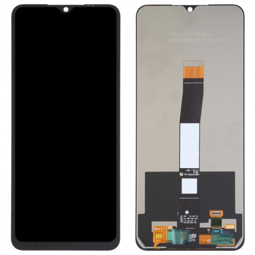 Écran LCD TFT pour Xiaomi Redmi 10C/Redmi 10 India/Poco C40 avec assemblage complet du numériseur SH06131803-05