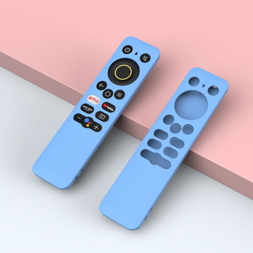 Pour Realme TV 30 pouces / 40 pouces Housse de protection en silicone de couleur unie (noir) SH101B246-03