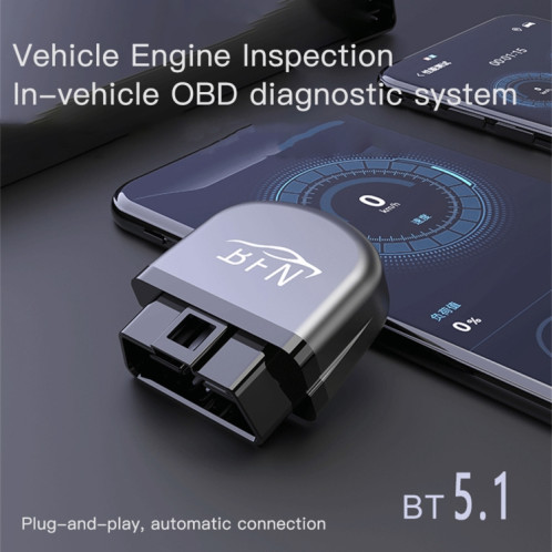 BFN Bluetooth 5.1 testeur de logiciel de Diagnostic de voiture OBD2 testeur de diagnostic de panne de moteur AD11 Version Mobile SH73781116-08