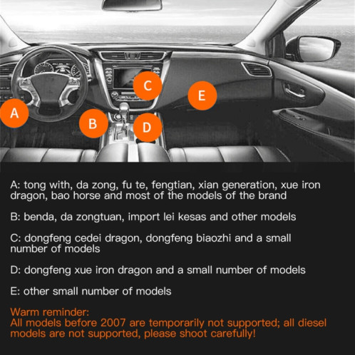 BFN Bluetooth 5.1 testeur de logiciel de Diagnostic de voiture OBD2 testeur de diagnostic de panne de moteur AD11 Version Mobile SH73781116-08