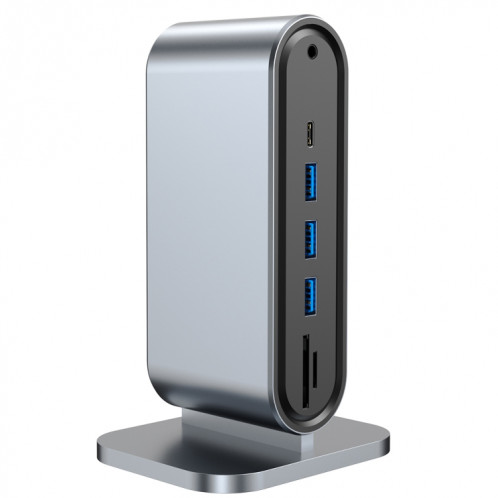 Adaptateur HUB multi-interface vertical USB-C / Type-C 12 en 1 SH75521209-05
