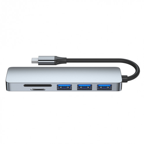 Adaptateur HUB 6-en-1 USB-C / Type-C vers USB pour station d'accueil SH7556459-05
