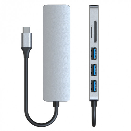 Adaptateur HUB 6-en-1 USB-C / Type-C vers USB pour station d'accueil SH7556459-05
