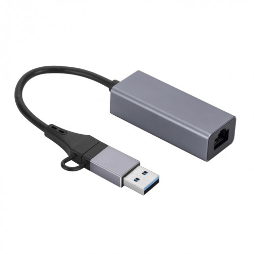 SL-017 USB3.0 Gigabit Réseau Type-C vers Port Réseau HUB USB SH75591369-04