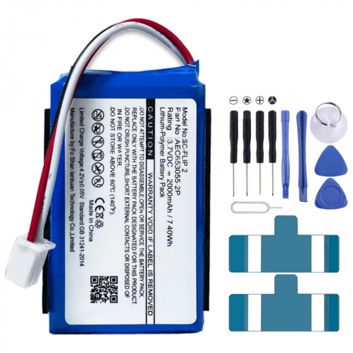 Remplacement de la batterie AEC653055-2P SH87051319-05