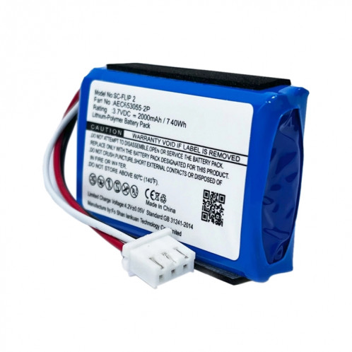 Remplacement de la batterie AEC653055-2P SH87051319-05