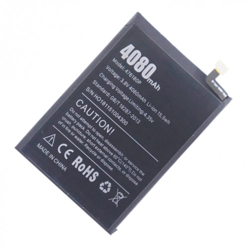 Remplacement de la batterie 476180P SH87171797-03