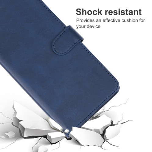 Pour étui de téléphone en cuir Ulefone Armor 17 Pro (bleu) SH902D1729-06