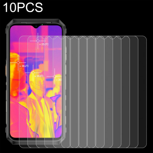 Pour Ulefone Power Armor 18T 10 pièces 0.26mm 9H 2.5D Film de verre trempé SH10031049-06