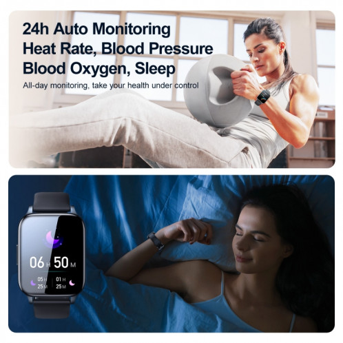 JOYROOM Fit-Life Series JR-FT3 Pro 1,83 pouces Bluetooth Smart Watch Support Appel / Surveillance de la fréquence cardiaque (Gris) SJ301A349-08