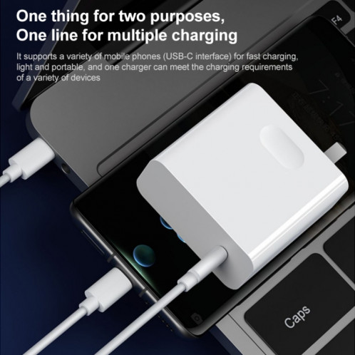 Pour adaptateur secteur pour ordinateurs portables Huawei, style : chargeur 65 W. SH42011430-04