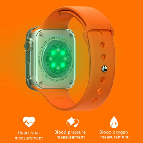 KD99 Ultra Montre intelligente à écran IPS de 1,99 pouces, prend en charge la surveillance de la fréquence cardiaque et de l'oxygène sanguin / Modes sportifs (noir) SH801A1136-08