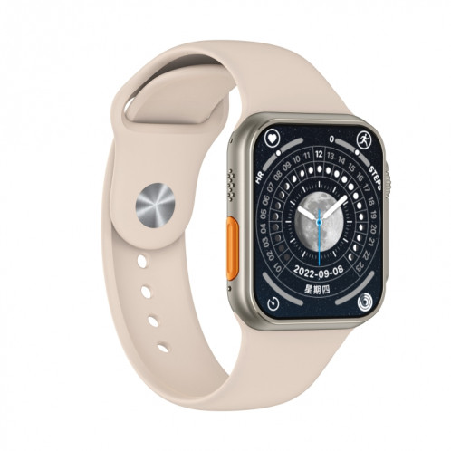 La montre intelligente à écran carré N8 Ultra 2,02 pouces prend en charge la surveillance de la fréquence cardiaque/la surveillance de l'oxygène sanguin (or) SH401C172-03