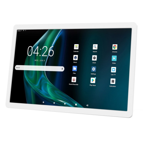 HSD1693T Machine publicitaire à écran IPS 16 pouces Android 12 RK3566 4 Go + 32 Go (blanc) SH504B906-012