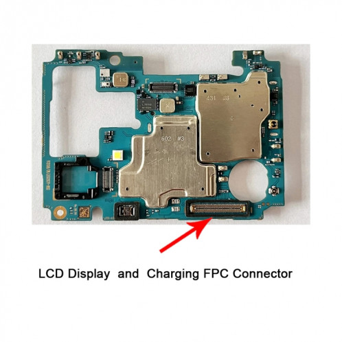 Pour Samsung Galaxy A32 4G SM-A325 10pcs connecteur FPC de charge sur la carte mère SH35061162-03