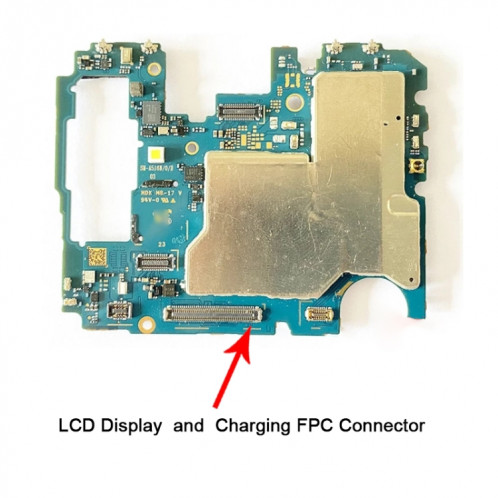 Pour Samsung Galaxy A51 5G SM-A516 10 pièces connecteur FPC de charge sur la carte mère SH35111158-03