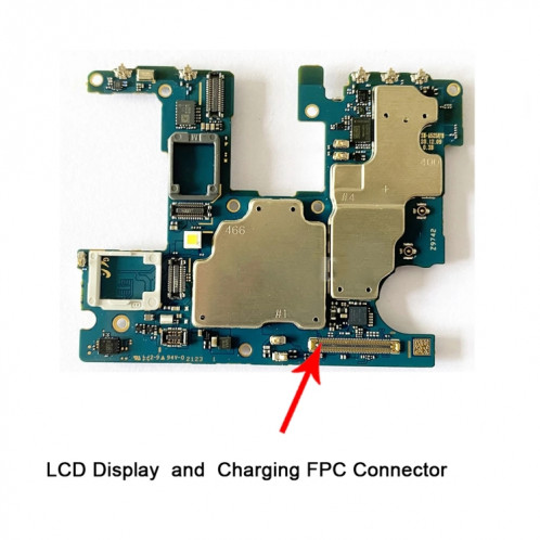 Pour Samsung Galaxy A52 4G SM-A525 10 pièces connecteur FPC de charge sur la carte mère SH35121103-03