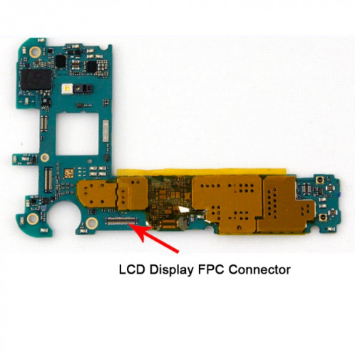 Pour Samsung Galaxy S6 edge SM-G92510pcs Connecteur FPC d'affichage LCD sur la carte mère SH3514431-03
