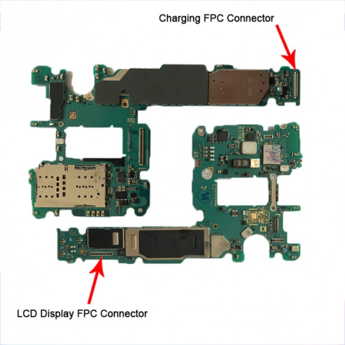 Pour Samsung Galaxy S9 + SM-G965 10pcs connecteur FPC de charge sur la carte mère SH35261674-03
