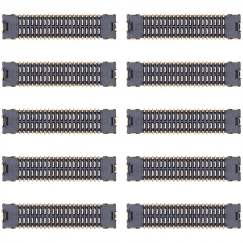 10pcs connecteur FPC d'affichage LCD sur la carte mère pour Xiaomi Redmi Note 9S / Redmi Note 9 Pro Max / Redmi Note 9 Pro (Inde) / Redmi Note 9 Pro 4G SH40171370-04