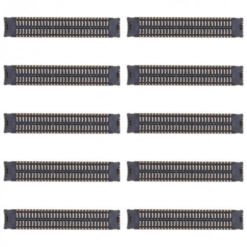 10pcs connecteur FPC d'affichage LCD sur la carte mère pour Xiaomi Redmi Note 10 5G / Poco M3 Pro 5G / Redmi Note 10T 5G / Redmi 10 / Redmi 10 Prime / Redmi Note 11 4G (IPS LCD）/ Redmi Note 11SE SH4020444-04