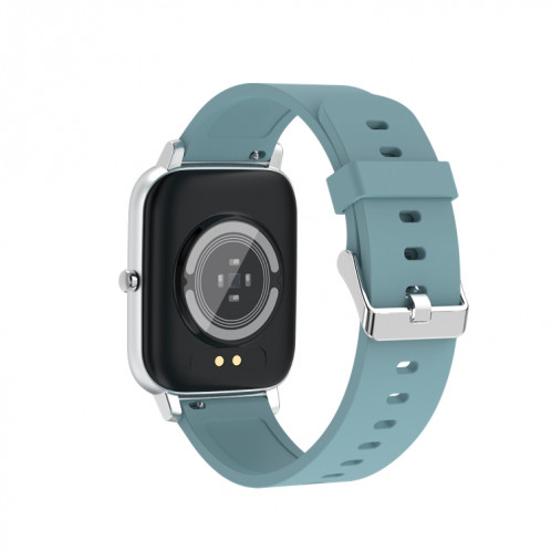 Ochstin 5H80 1,69 pouces écran carré bracelet en silicone fréquence cardiaque surveillance de l'oxygène sanguin Bluetooth montre intelligente (bleu lac) SO901B1865-011