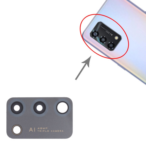 Pour objectif de caméra arrière OPPO A95/Reno6 Lite 10 pièces SH31081262-04
