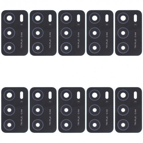 Pour OPPO A16/A16s/A54s Objectif de caméra arrière 10 pièces SH31111021-04