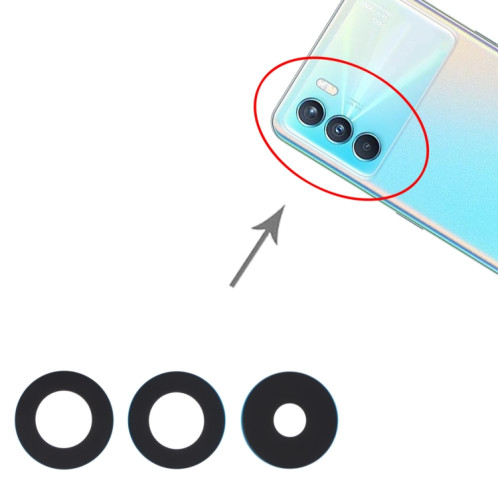Pour objectif de caméra arrière OPPO K9 Pro 10 pièces SH3112233-04