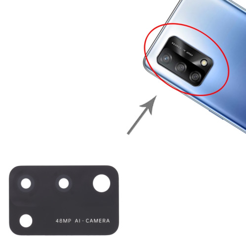 Pour OPPO A74 4G/F19 Objectif de caméra arrière 10 pièces SH3116419-04