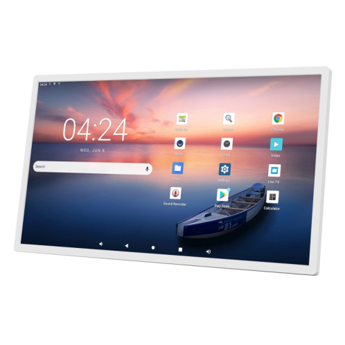 HSD3293T Machine publicitaire à écran IPS 32 pouces Android 12 RK3399 4 Go + 32 Go (Blanc) SH302B0-012