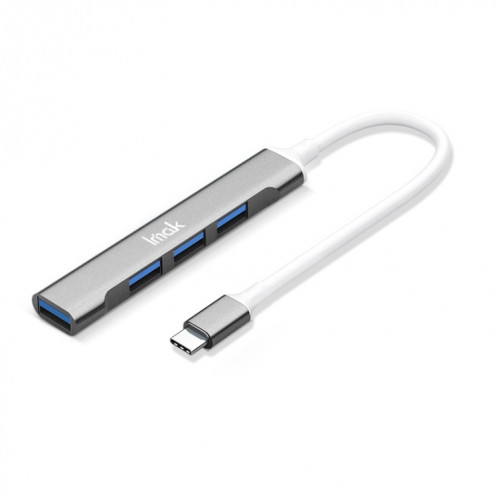 HUB de station d'accueil multifonction imak 4 en 1, interface : USB-C / Type-C (gris) SI402A1564-07