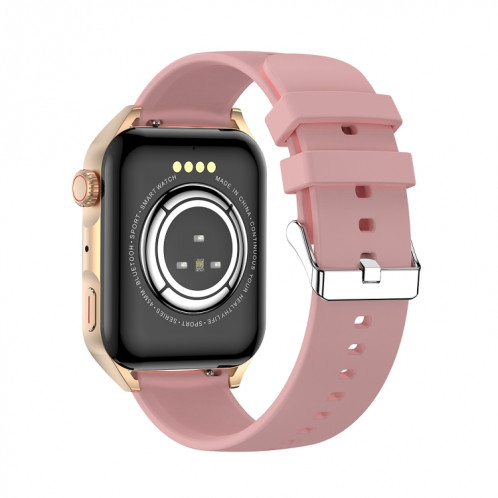 Ochstin 5HK28 1,78 pouces écran carré bracelet en silicone montre intelligente prend en charge la fonction d'appel Bluetooth/surveillance de l'oxygène sanguin (rose) SO701B1594-011