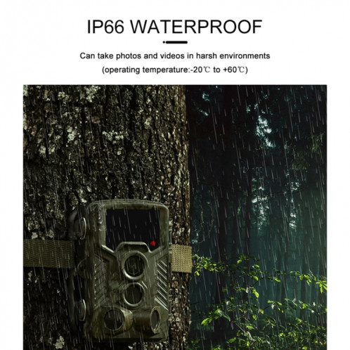 H881 Caméra de piste de chasse à écran TFT 21 mégapixels 2,4 pouces SH8985883-011