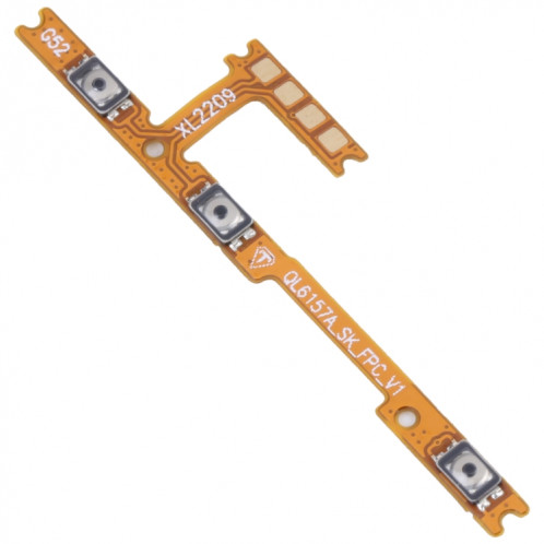 Pour Motorola Moto G52 bouton d'alimentation et bouton de volume câble flexible SH2102116-04